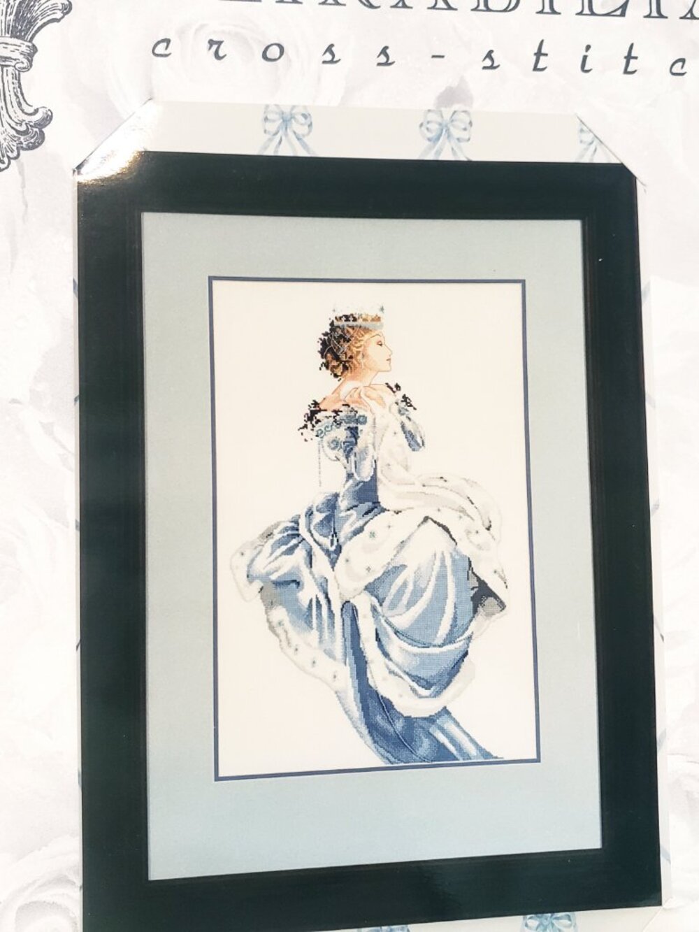 Mirabilia Cross Stitch Pattern Winter Queen 1995 Nora Corbett MD13